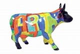Eigenschaften Sunday  / Cowparade Cow Parade Art of America Medium M ceramic
