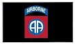 3' x 5' 82nd Airborne Logo Polyester Flag