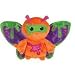 Webkinz Plush Zumbuddy Zami Orange With Green Wings