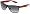 Black And Red Frame/Grey Gradient Lens