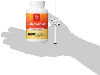 Astaxanthin - 12mg Extra Strength Supplement - Boost Energy, Improve Heart Health &amp; Reduce Eye Fatigue - All Natural Ingredients - Best Anti-Inflammatory for Pain Relief &amp; Joint Recovery - 60 Softgels