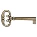 Tools & Hardware : Antique Brass Skeleton Key Blank