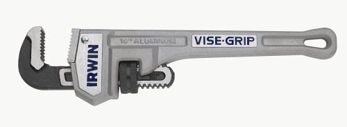 Irwin 2074110 1-1/2-Inch Jaw Capacity 10-Inch Cast Aluminum Pipe Wrench