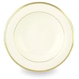 Lenox Eternal White Gold Banded Bone China Pasta Bowl/Rim Soup