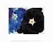 Black Hollyhock Blue Larkspur, 1930, Art Poster by Georgia O'Keeffe