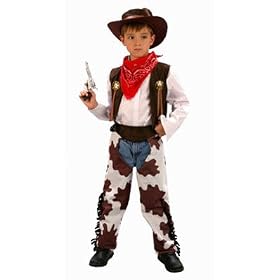 Cowboy Fancy Dress Costume Age 4-6