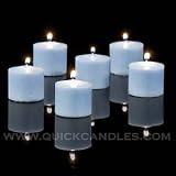 10 Hour Votive Candles Blue Ocean Breeze Scented Set of 72
