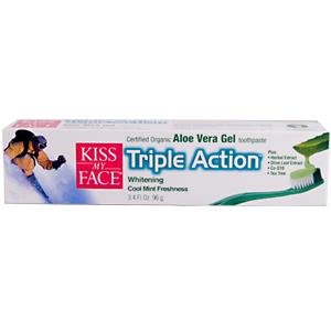 Organic Triple Action Toothpaste 3.40 Ounces