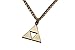 Dancingstars Legend of Zelda Triforce Symbol Necklace