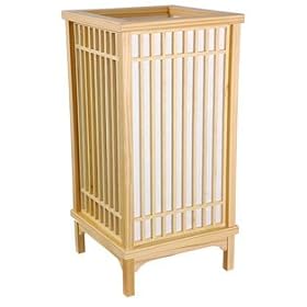 Asian Furniture - 18 Nikko Japanese Style Wood and Rice Paper Lantern Oriental Lamp... by ORIENTAL FURNITURE