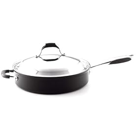 Circulon Premier 5-Quart Covered Saute with Helper Handle by Circulon