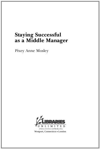 Staying Successful as a Middle Manager