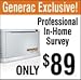 In-Home Site Survey (To Determine Installation Price)