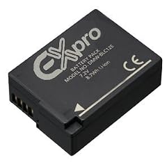 Ex-Pro� Panasonic DMW-BLC12E, DMWBLC12E High Power Plus+ Lithium Li-Ion Ersatz-Akku f�r Panasonic Lumix DMC-GH1, DMCGH1, DMC-GH2, DMC-GH2K, DMC-GH2S [Note: Does not display remaining battery power]