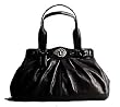 Coach Large Leather Garnet Satchel Handbag 13924