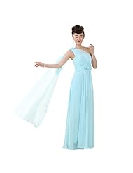 V-neck Strapless Georgette Halter Pleated Fitted Evening Dress/Bridesmaid Dress/Prom Dress/Party Dress/Wedding Dress 