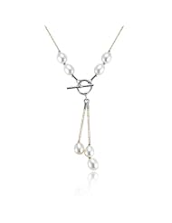 Willow Pearls Venezia in White Freshwater Pearl Necklace