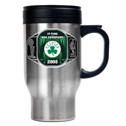 Buy Boston Celtics NBA Champions Travel Mug by Great American Products