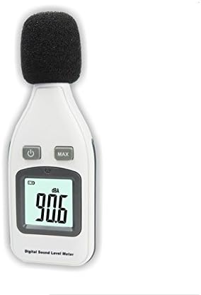 Noise Meter, Lifenergy Mini Digital Sound Level Meter Portable Noister Tester Range 30-130dB (A)/35-130dB (C) with LCD Display
