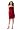 David's Bridal Short Charmeuse Dress with Draped Skirt Style F14090, Apple, 2
