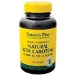Nature's Plus - Natural Beta Carotene, 25000IU, 120 softgels