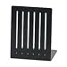 Small Bookends (Black) (4.75h x 3.5w x 3.5d)