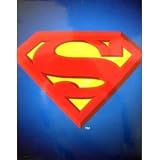 Superman Blanket - Queen Size S logo Superhero Superman Throw Blanket