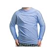 Beach Depot UPF 50+ Toddler's Long Sleeve Rash Guard Shirt - Carolina Blue