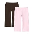 Infant Girls' Circo&reg; 2-pack Knit Pant - Pink/Brown