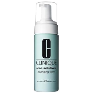 Clinique Anti-Blemish Solutions Cleansing Foam for Unisex, All Skin Types, 4.2 Ounce