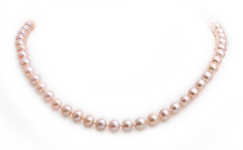 Kimura Pearls Damen Kette 9 Karat (375) Wei&szlig;gold FNS7518 Preisvergleich