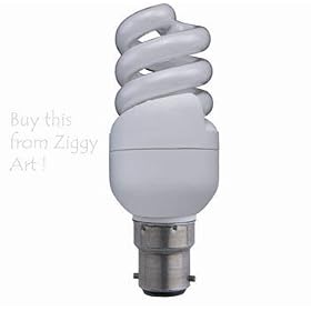 Daylight Energy Saving Replacement Bulbs - 20W Bayonet Fitting