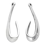 14K White Gold Earring Jacket