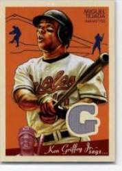 2008 Upper DeckGoudey Memorabilia #TE Miguel Tejada - Houston Astros (Piece of authentic game-used Jersey) (Baseball Cards)