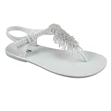 Produkt-Bild: SPOT ON Zehensteg-Sandalette INDIAN PEARLS white