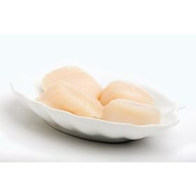 Seafoodxpress-Fresh Sea Scallops, 2lbs