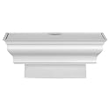 Healthy Shelf Plastic Paper Towel Dispensing Shelf - White