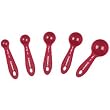 Cuisinart 5-Piece Measuring-Spoon Set, Red