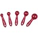 Cuisinart 5-Piece Measuring-Spoon Set, Red