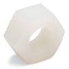 Nylon Hex Nut, M2.5-0.45 (Pack of 100)