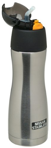 Thermos Nissan 1-Pint Bottle with Pop-Up Straw Thermos Nissan 1-Pint Bottle with Pop-Up Straw