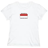 T-SHIRT WOMAN WHITE ELEGANT FLAG 