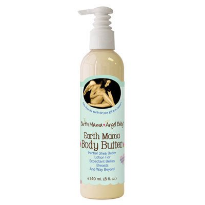 Earth Mama Angel Baby Earth Mama Body Butter, 8-Ounce Bottle