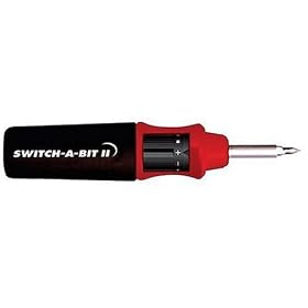 Fuller 125-1010 Switch-A-Bit II 10-in-1 Multi-Bit Screwdriver by Johnson Level & Tool