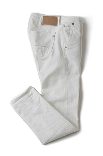CARE LABEL ケアレーベル　レディース （8009603 001 OFF WHITE）　スキニーコットンパンツ ホワイトデニム ストレッチ Slack356