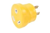Camco 55333 RV 30 AMP 3-Prong Generator Adapter