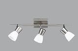 Produkt-Bild: Trio Halogen Balken Nickel matt Glas opal matt L&auml;nge 50 cm Glas &Oslash; 6 cm