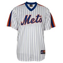MLB Men's New York Mets 1969 Cooperstown Short Sleeve Synthetic Replica Baseball Jersey (Pinstripes, Medium)