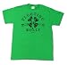 FLOGGING MOLLY - Distressed Shamrock Skull T-Shirt Kelly Green