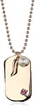 Joanna Laura Constantine Rose Gold Dog tag Rosary Beads Necklace 31HZNY ZLEL. SL160 Joanna Laura Constantine Rose Gold Dog tag Rosary Beads Necklace